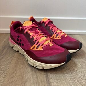 Craft ADV Nordic Trail Running Shoes Womens Sneakers Size 7.5 Pink Burgundy EUC